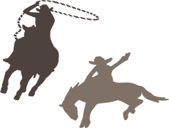 Rodeo, Roping, Cowboys, Horses, Barrel Racing PNG