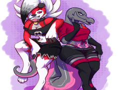 Salazzle Pokemon, Competitive Battler, Fire Type, Poison Abilities, Alolan Region PNG