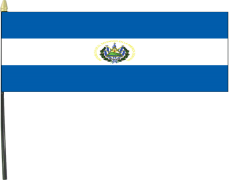 San Salvador Flag, Central American, Cultural Heritage, Blue Stripes, Historical Significance PNG