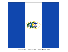 San Salvador Flag, Flag Colors, Central America, National Pride, National Symbol PNG