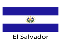 San Salvador Flag, Vibrant Colors, Central America, National Identity, Historical Significance PNG