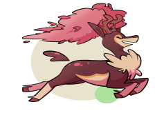 Sawsbuck Pokemon, Autumn Aesthetic, Forest Habitat, Nature Spirit, Antler Variations PNG