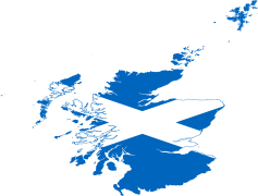 Scotland Flag, National, Blue, Saltire, Emblem PNG
