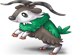 Skiddo Pokemon, Goat Pokémon, Nature Lover, Evolution, Herding PNG