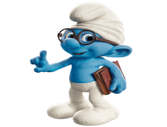 Smurf, Character, Blue, Mischievous, Cute PNG