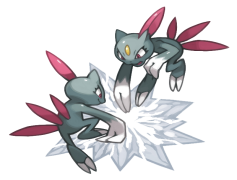Sneasel Pokemon, Sharp Claws, Agile Movement, Ice Type, Dark Type PNG