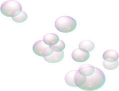 Soap Bubbles, Iridescent, Delicate, Floating, Reflection PNG