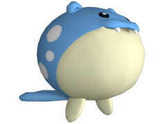 Spheal Pokemon, Cute Creature, Ice Type, Round Shape, Water Type PNG