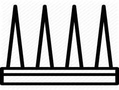 Spikes, Sharp, Prickly, Tapered, Jagged PNG