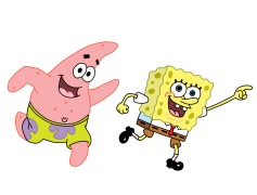 SpongeBob, Undersea Friends, Squidward Tentacles, Patrick Star, Bikini Bottom PNG