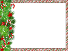Square Christmas Frame, Festive Border, Winter Wonderland, Christmas Theme, Cheerful Motif PNG