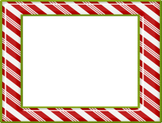 Square Christmas Frame, Gift Framing, Holiday Decor, Christmas Ornament, Winter Theme PNG