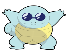 Squirtle Pokemon, Pokemon Battle, Water Type, Cute Character, Generation One PNG