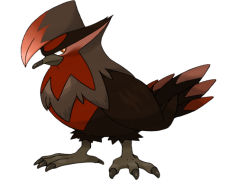 Staraptor Pokemon, Battle Ready, Talon Attack, Evolution, Fierce Predator PNG