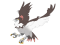Staraptor Pokemon, Sinnoh Region, Evolution Line, Speedy Predator, Talon Strike PNG