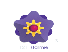 Starmie Pokemon, Competitive Battle, Star Shape, Water Type, Fast Swimmer PNG
