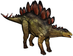Stegosaurus, Dinosaur, Spikes, Plates, Tail PNG