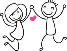 Stick Figure Family, Cute, Creative, Unique, Modern PNG
