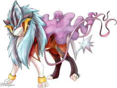 Suicune Pokemon, Nature Spirit, Aurora Pokémon, Calm Aura, Ice Type PNG