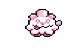 Swirlix Pokemon, Fluffy Appearance, Fairy Type, Soft Texture, Playful Nature PNG