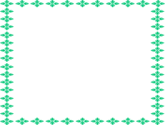 Teal Border Frame, Decorative Edge, Chic Border, Stylish Borders, Frame Decoration PNG