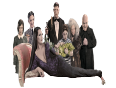 The Addams Family, Humor, Eccentric, Gothic, Quirky PNG