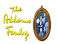 The Addams Family Logo, Eerie, Family, Quirky, Creepy PNG