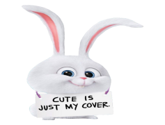 The Secret Life Of Pets Rabbit Snowball, Comedy Film, Family Movie, Adventure, Pet Rabbit PNG