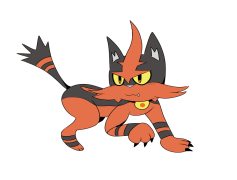Torracat Pokemon, Alolan Region, Fiery Mane, Battle Ready, Agile Fighter PNG