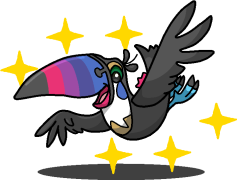 Toucannon Pokemon, Flight, Beak, Tropical, Colorful PNG