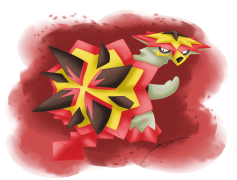 Turtonator Pokemon, Unique Appearance, Dragon Type, Lava Burst, Generation Seven PNG
