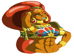 Urbosa, Gerudo, Fierce, Strength, Courage PNG