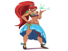 Urbosa, Power, Strength, Leader, Champion PNG
