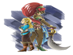 Urbosa, Strength, Gerudo, Zelda, Fierce PNG