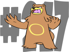 Ursaring Pokemon, Forest Dweller, Intimidating Presence, Honey Lover, Powerful Attacker PNG