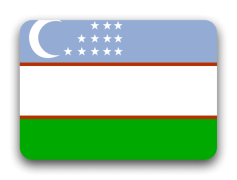 Uzbekistan Flag, Crescent Moon, National Symbol, Green Stripe, Heritage PNG