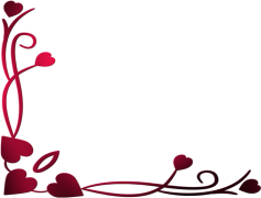 Valentines Day Border Love, Affectionate Trim, Cupids Touch, Sweetheart Edges, Cherished Moments PNG