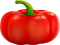 Vector Bell Pepper Red Capsicum, Culinary, Healthy, Vegetable, Fresh PNG