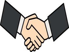 Vector Business Handshake, Networking, Professional, Collaboration, Partnership PNG