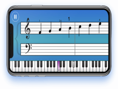 Vector Music Keyboard, Digital Piano, MIDI Controller, Music Creation, Synthesizer Graphics PNG