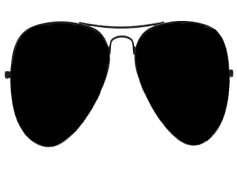 Vector Sunglass PNG Photo