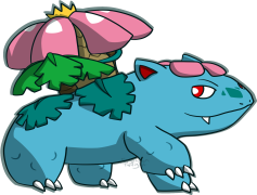 Venusaur Pokemon, Grass, Evolution, Nature, Bulbasaur PNG