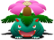 Venusaur Pokemon, Grass Type, Bulbasaur, Floral Characteristics, Poison Type PNG