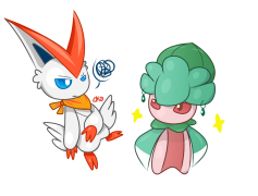 Victini Pokemon, Victory, Psychic, Legendary, Cute PNG
