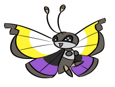 Vivillon Pokemon, Wings, Evolution, Regions, Colors PNG