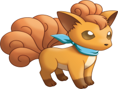 Vulpix Pokemon, Cute Creature, Pokédex Entry, Ember Attack, Evolutionary Stages PNG