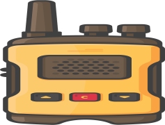 Walkie-Talkie, Two-Way, Talk, Signal, Communication PNG