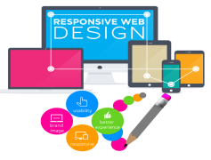 Web Design, Color Scheme, User Experience, Responsive Layout, Interactive Elements PNG