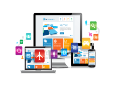 Web Design, Interface Development, Interactive Elements, User Experience, Responsive Layout PNG