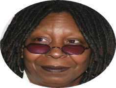 Whoopi Goldberg, Comedian, Talk Show Host, Actress, Oscar Winner PNG